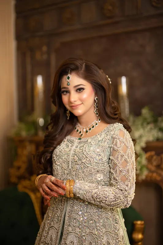 Couple portrait in warm low light, artistic wedding photography in Islamabad by Arsalan Asad