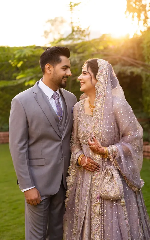 Elegant wedding details and decor captured in warm light, wedding photography in Islamabad